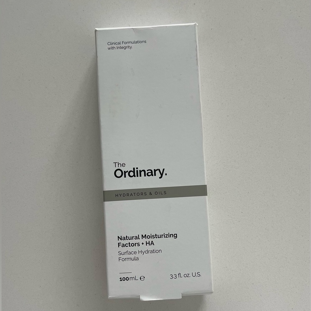 The ordinary- natural moisturize factors + HA